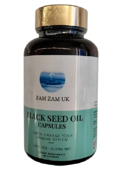 Black Seed Oil Capsules Cold Press Supper Charge Your Immune System